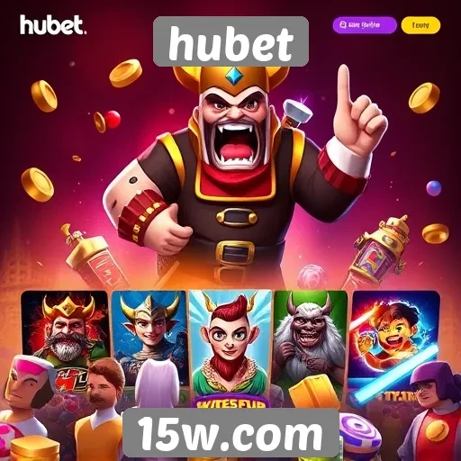 Diversidade de jogos disponíveis na plataforma hubet